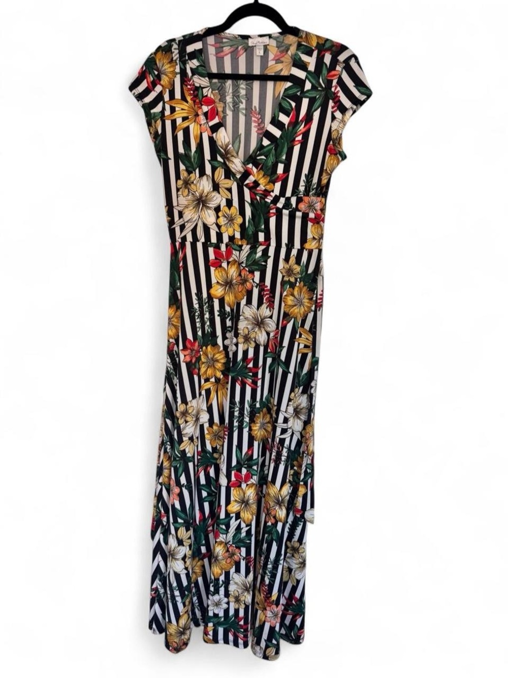 Olivia Matthews Floral Maxi Dress